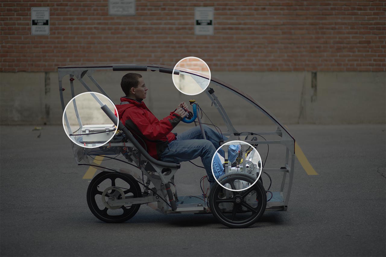 It’s a Car; It’s a Bike; It’s a Smart Way to Get Around Built by U of T Students
