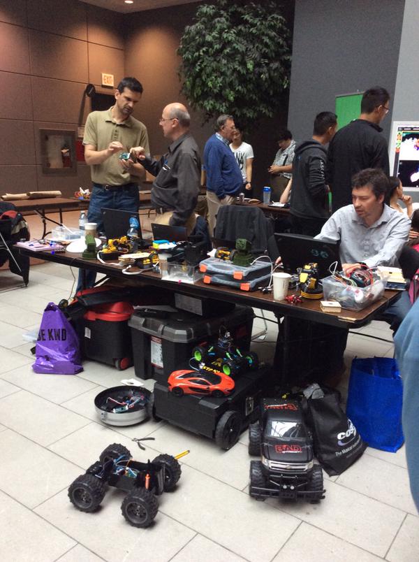 Weekend Robotics Hackathon Focuses on Healthy People and Environments